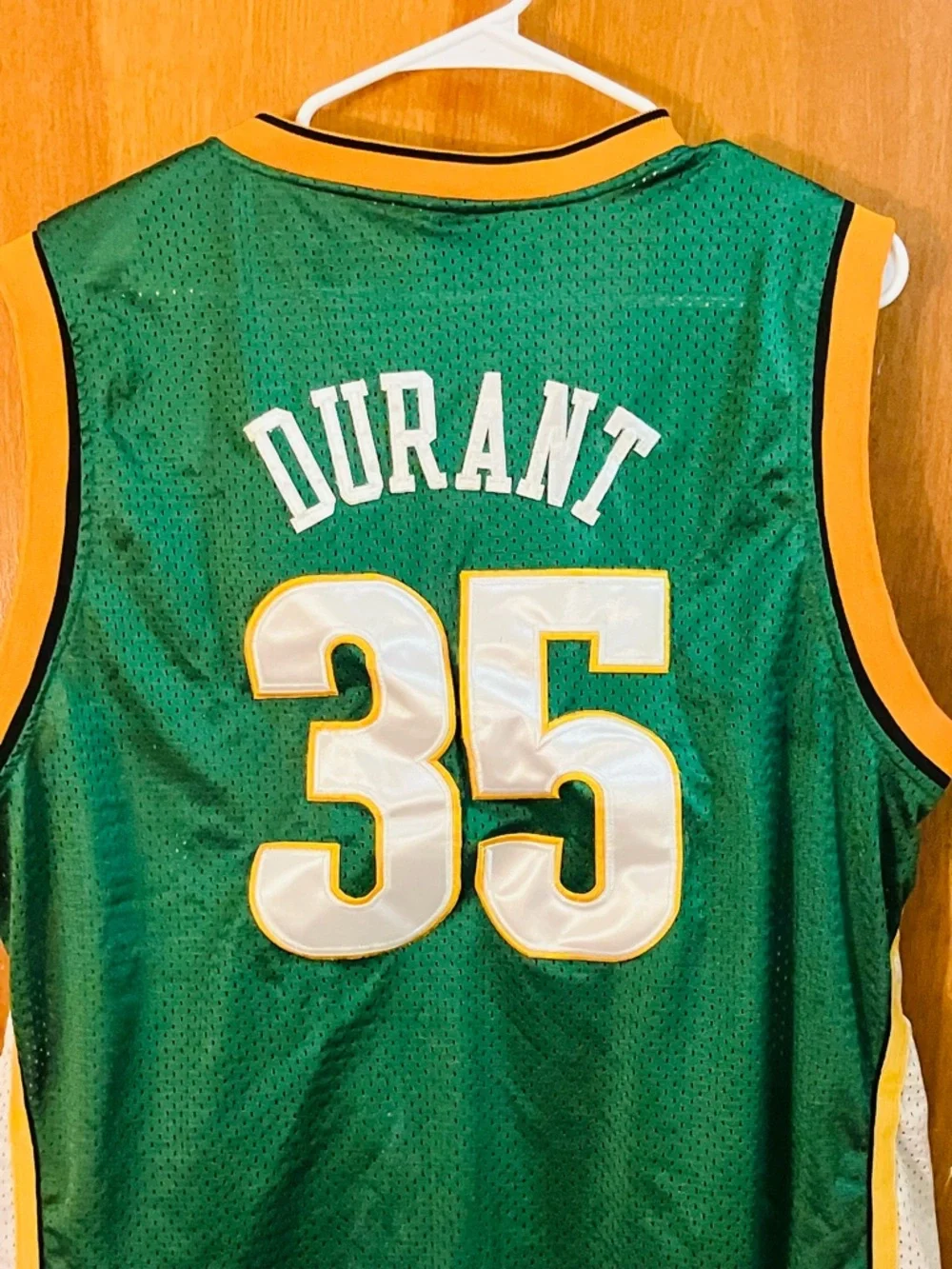 Adidas NBA Kevin Durant #35 Seattle Super Sonics Rookie Jersey Men’s XL Read - Picture 9 of 10